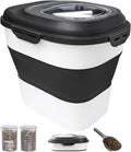 30-35 Lbs Dog Food Storage Container with Airtight Lids
