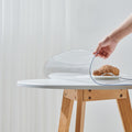 32 Inch Clear Round Table Cover Protector - Heavy Duty 1.5mm Clear Pad
