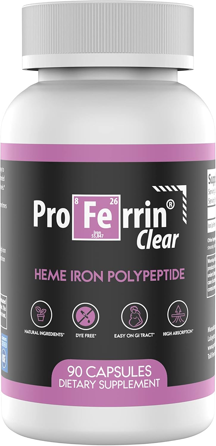 Proferrin Clear Heme Iron Supplement for Superior Absorption