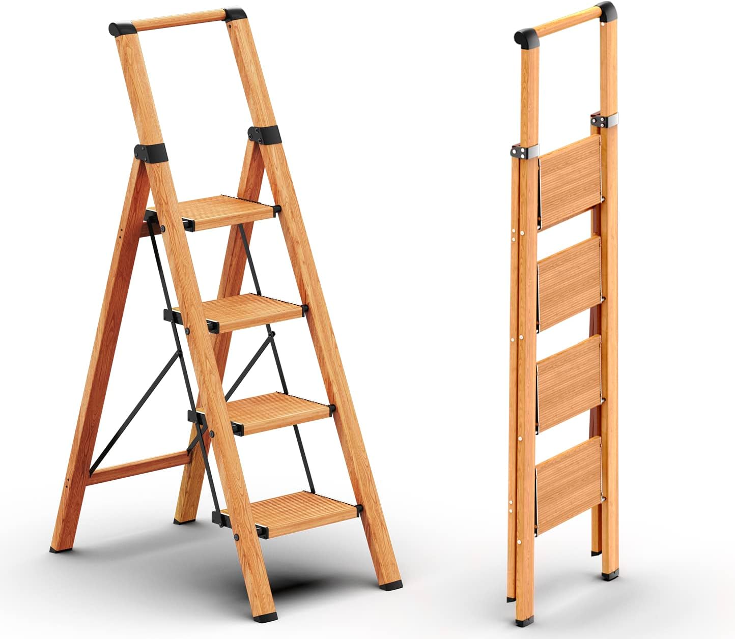 GameGem Folding Step Ladder: Lightweight, Anti-Slip Design