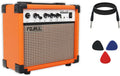20W Electric Guitar Amplifier Mini Practice Amp - Portable Power
