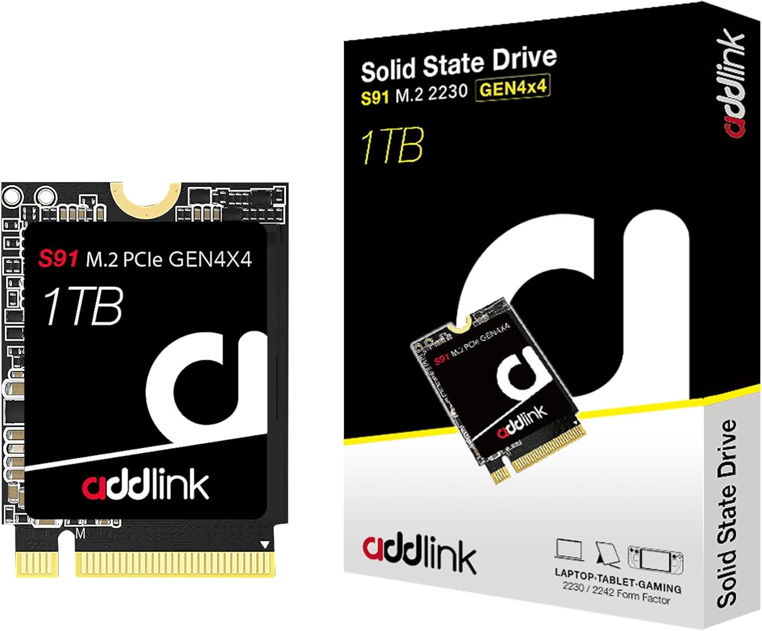Addlink S91 1TB NVMe SSD for Steam Deck and Laptops