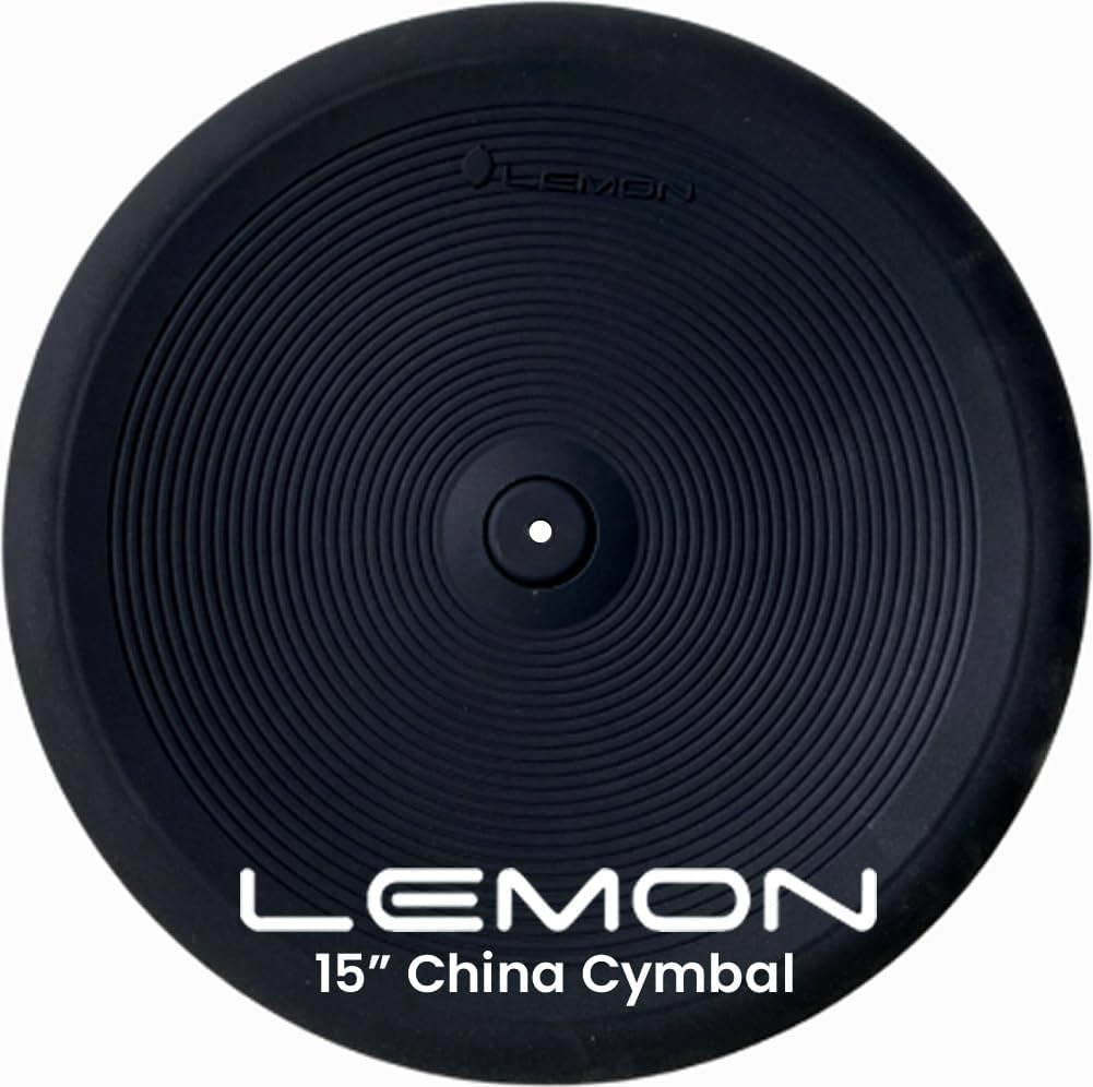 Lemon Electronic Cymbal 15 Inch China for Dynamic Drumming