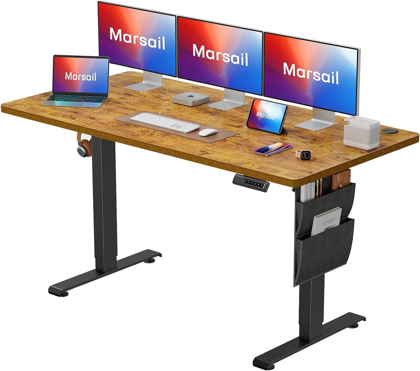 Marsail Adjustable Standing Desk for Home Office and Gaming