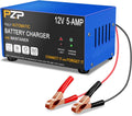 12v Smart Car Battery Charger, 5Amp Fully-Automatic Trickle Charger