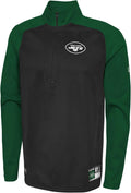 Outerstuff NFL Men's O-Line 1/4 Zip Pullover Fleece Top