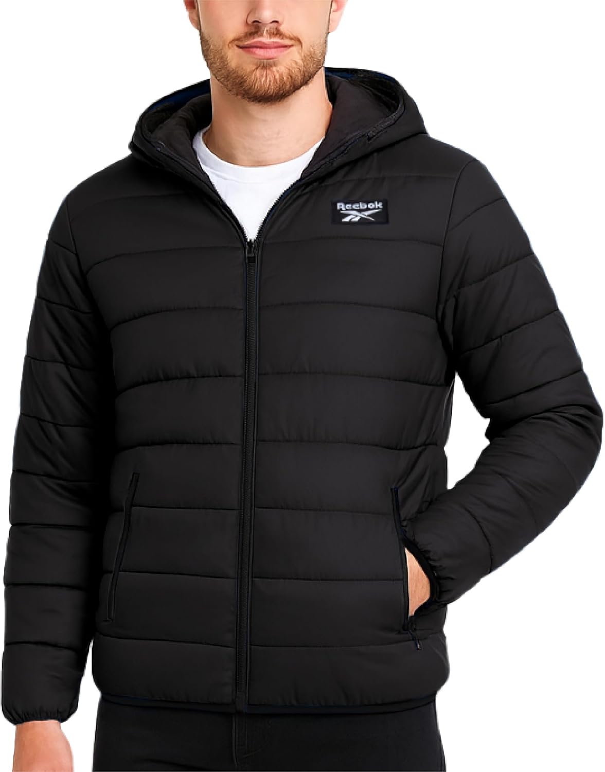 Reebok Men's Lightweight Hooded Quilted Puffer Coat Review