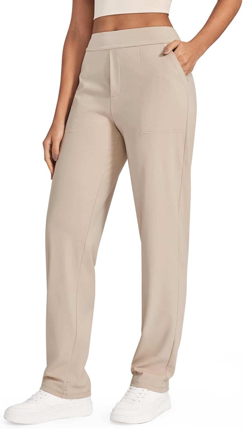 ShiftReady Yoga Pants for Women: High Waist Business Casual Trousers