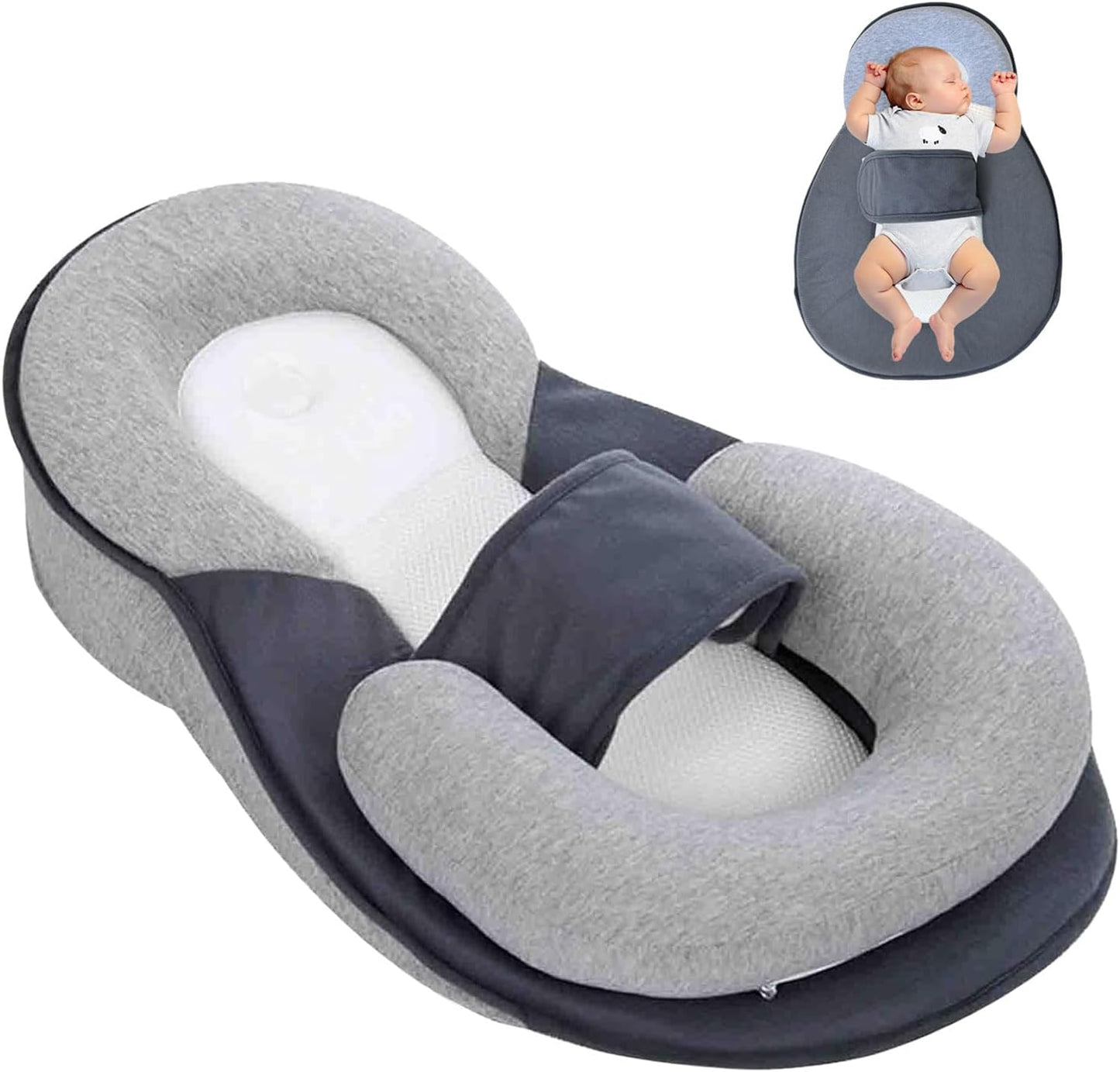 ZJTMJN Baby Lounger Pillow for Infant Support and Comfort