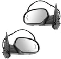 Chrome 2 Piece Driver & Passenger Side Mirror Set for 2007-08 Tahoe