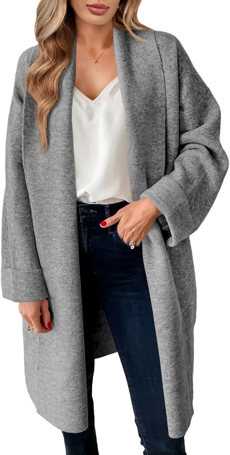 Saodimallsu Womens Long Cardigan Sweaters for Cozy Fall Style