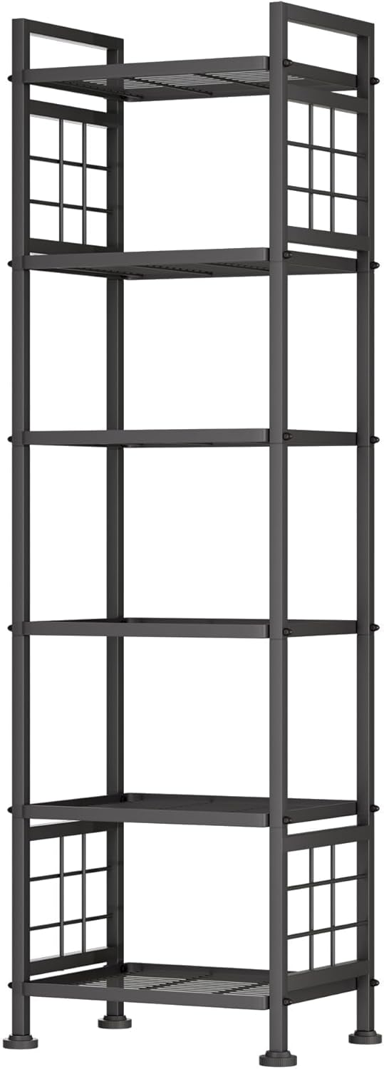 GIOTORENT 6-Wire Standing Storage Shelf for Bathroom & Kitchen