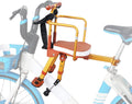 Kids Bike Seat Front Mounted Child Bicycle Seat - Foldable Comfort