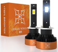 HIKARI WINGS H1 LED Fog Light - 30,000LM Pure White 6000K