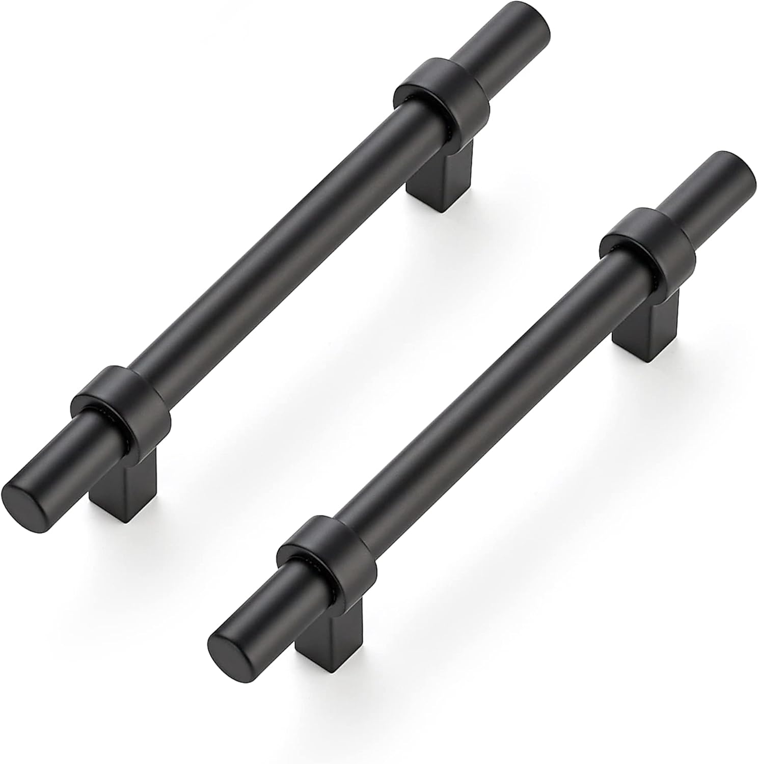 Ravinte 30 Pack 6-3/8 Inch Matte Black Cabinet Pulls for Kitchens