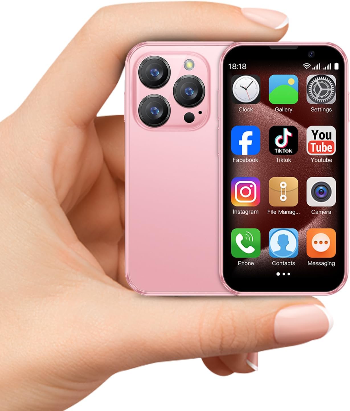 Vibagary Mini Smartphone: Tiny, Powerful, Perfect for Kids!