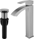 Vessel Sink Faucet Brushed Nickel for Stylish Bathroom Upgrade