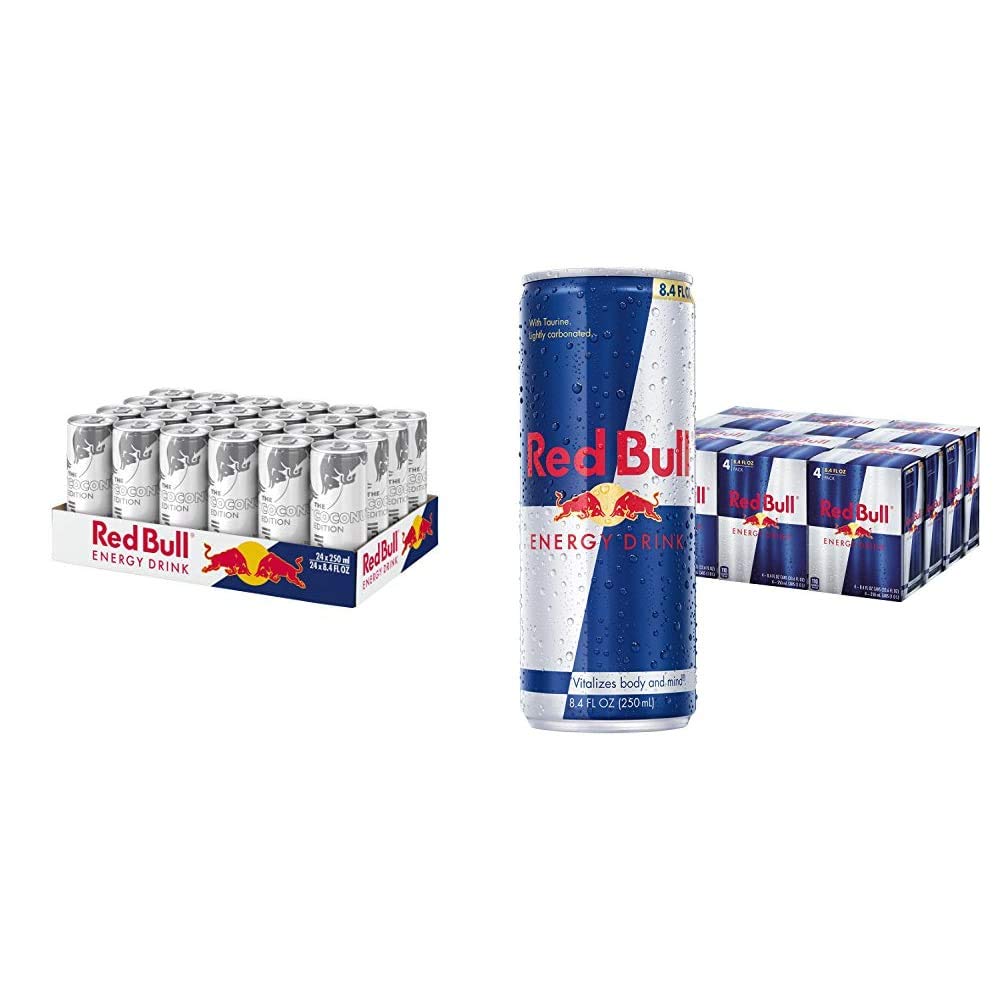 Red Bull Energy Drink Coconut Berry and Original 24 Count Pack