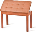 ZHRUNS Duet Piano Bench with Storage Compartment for Comfort