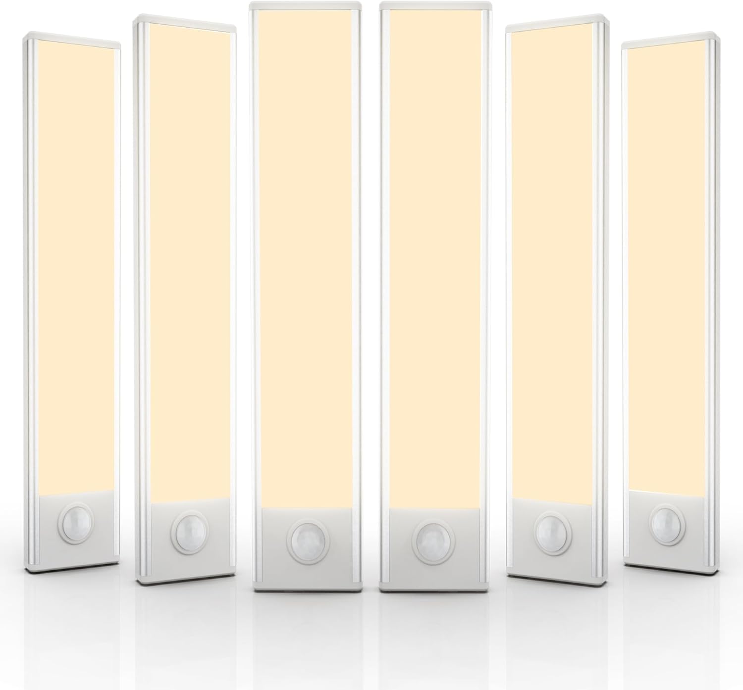 6 Pack Under Cabinet Lighting Wireless with Motion Sensor Feature