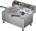 OKF Deep Fryer 24L Commercial Deep Fryer - Large Capacity Home Use