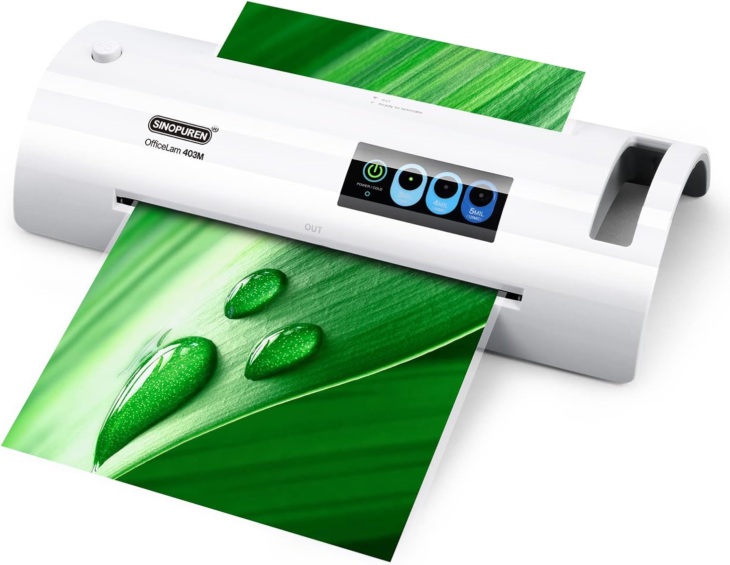 Fast Warm-Up SINOPUREN Laminator - JamFree Tech 6mil Capacity