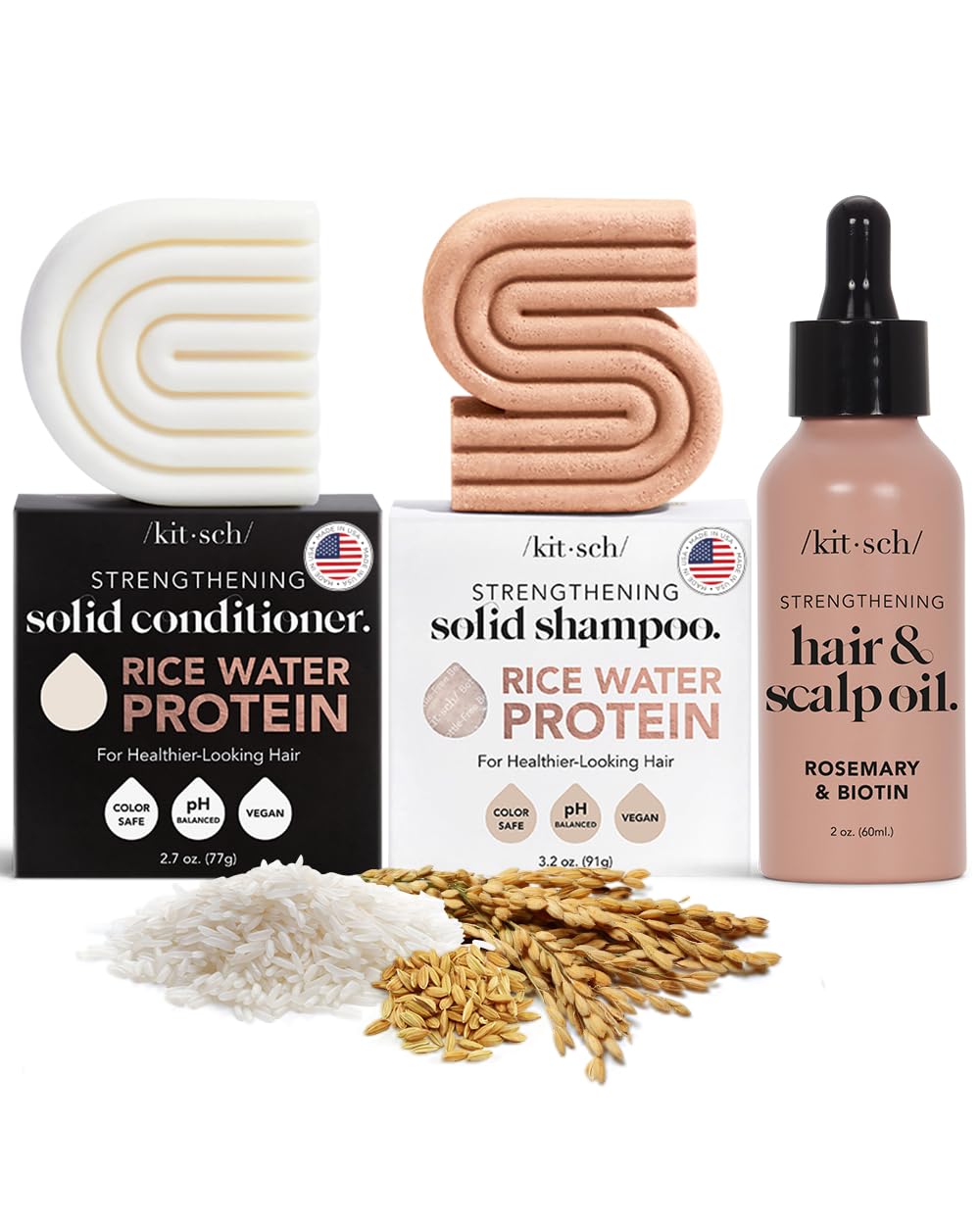 Rice Water Hair Strengthening Set