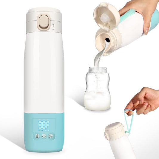 Quick Heat Bottle Warmer for On-the-Go Moms!