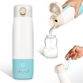 Portable Bottle Warmer Blue - Travel Milk Warmer with LED Temp Display