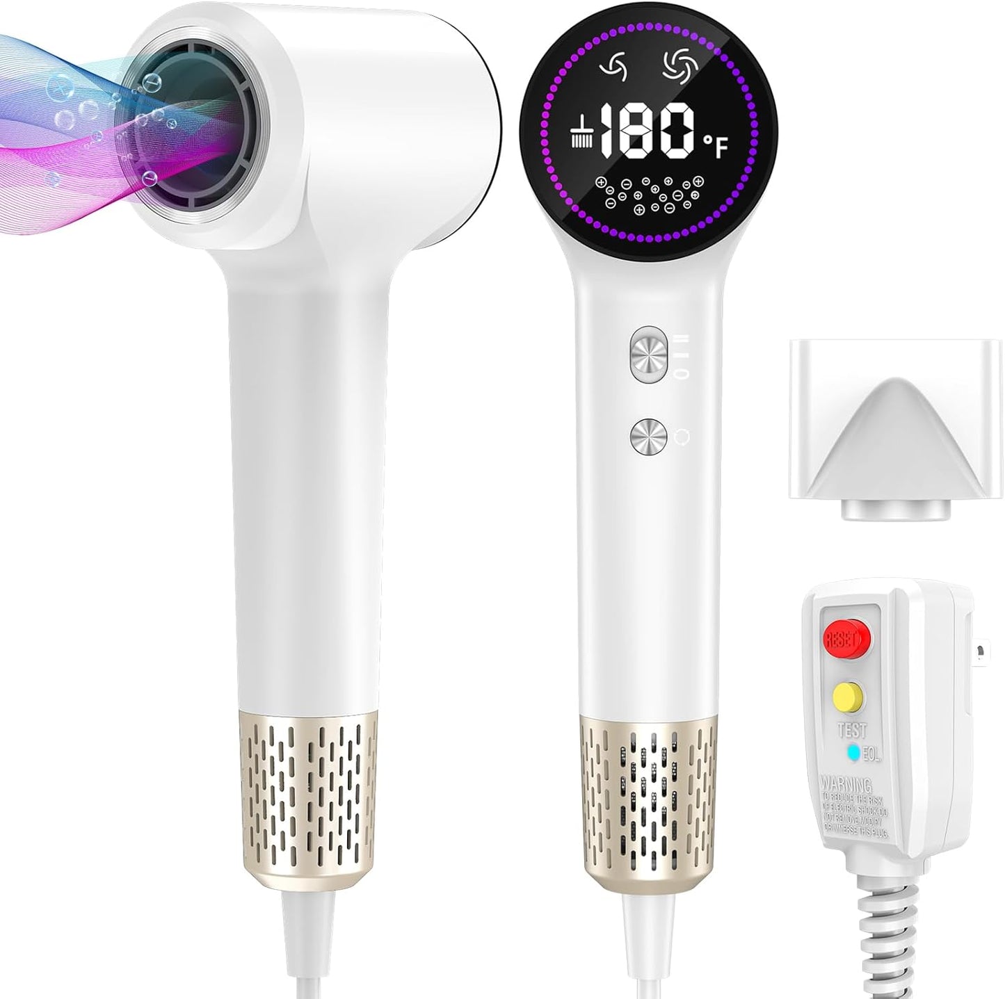 HOTLIFE Ionic Blow Dryer: Fast Drying Power