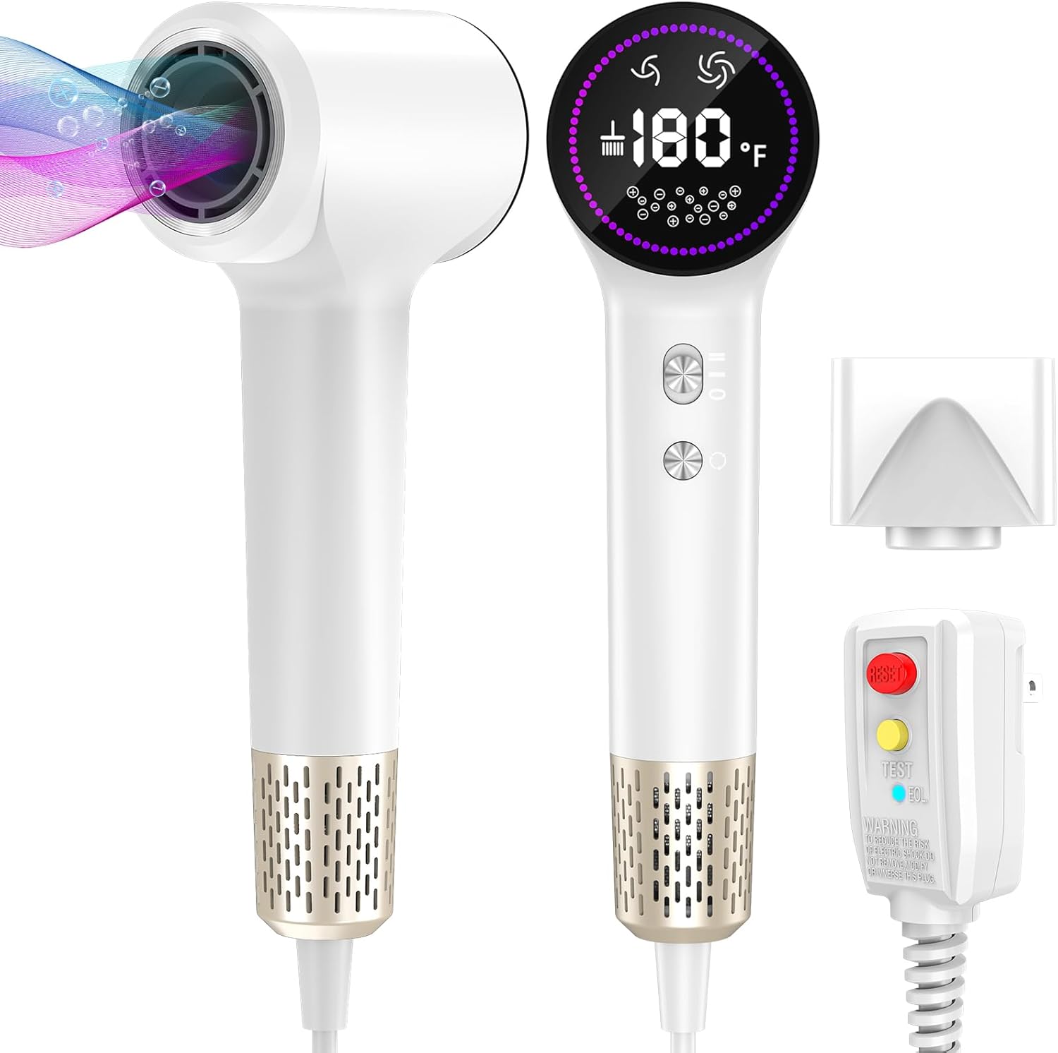 HOTLIFE Ionic Blow Dryer: Fast Drying Power