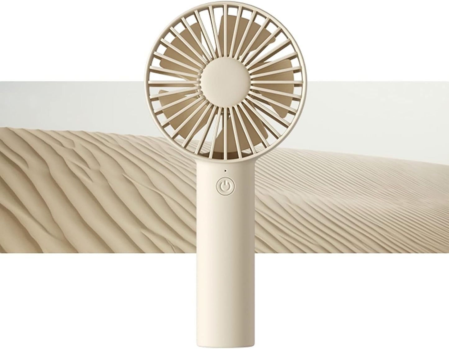 Portable Mini Fan - 3 Speeds, USB Rechargeable - Stay Cool Anywhere!