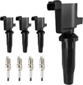 Ignition Coil Pack and Iridium Spark Plugs Set - Reliable Tune-Up Kit