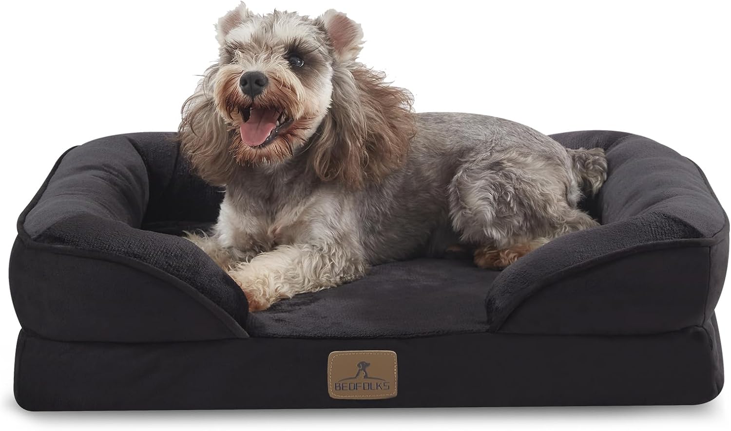 Orthopedic Dog Bed for Small Dogs & Cats, Waterproof Sofa Bed