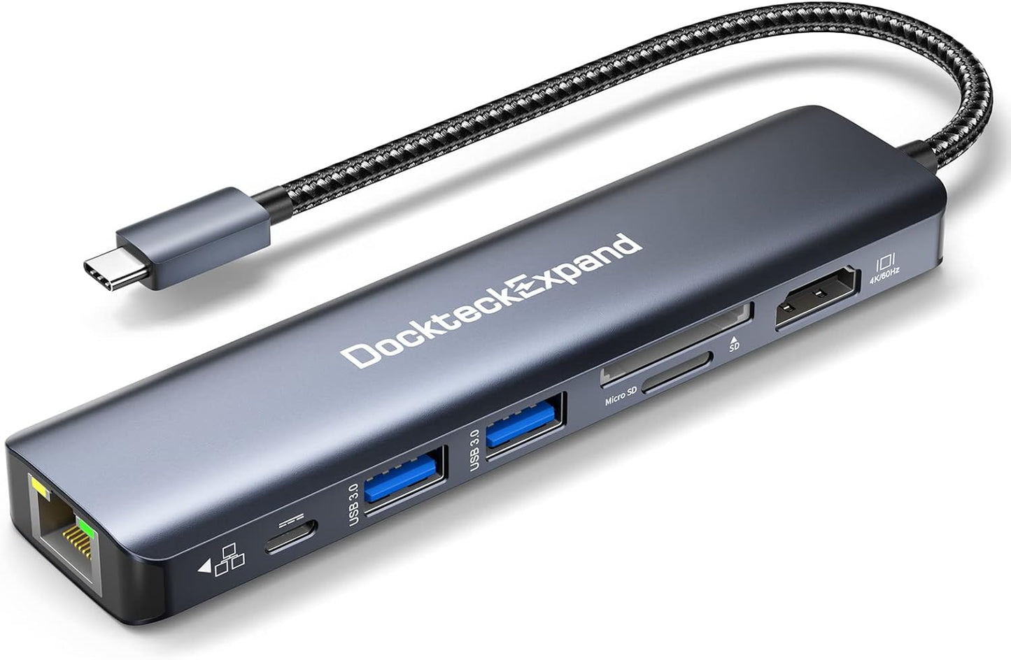 USB C Hub Multiport Adapter for MacBook Pro and iPad Pro