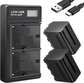 12000mAh NP-F970 Battery and LCD Charger Pack - High Capacity