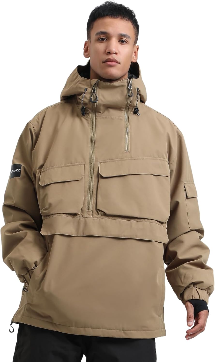 Warm & Waterproof Men's Snowboard Jacket - BSASB