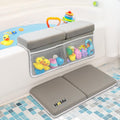 Baby Bath Kneeler and Elbow Rest Pad Set - 1.5in Memory Foam Comfort