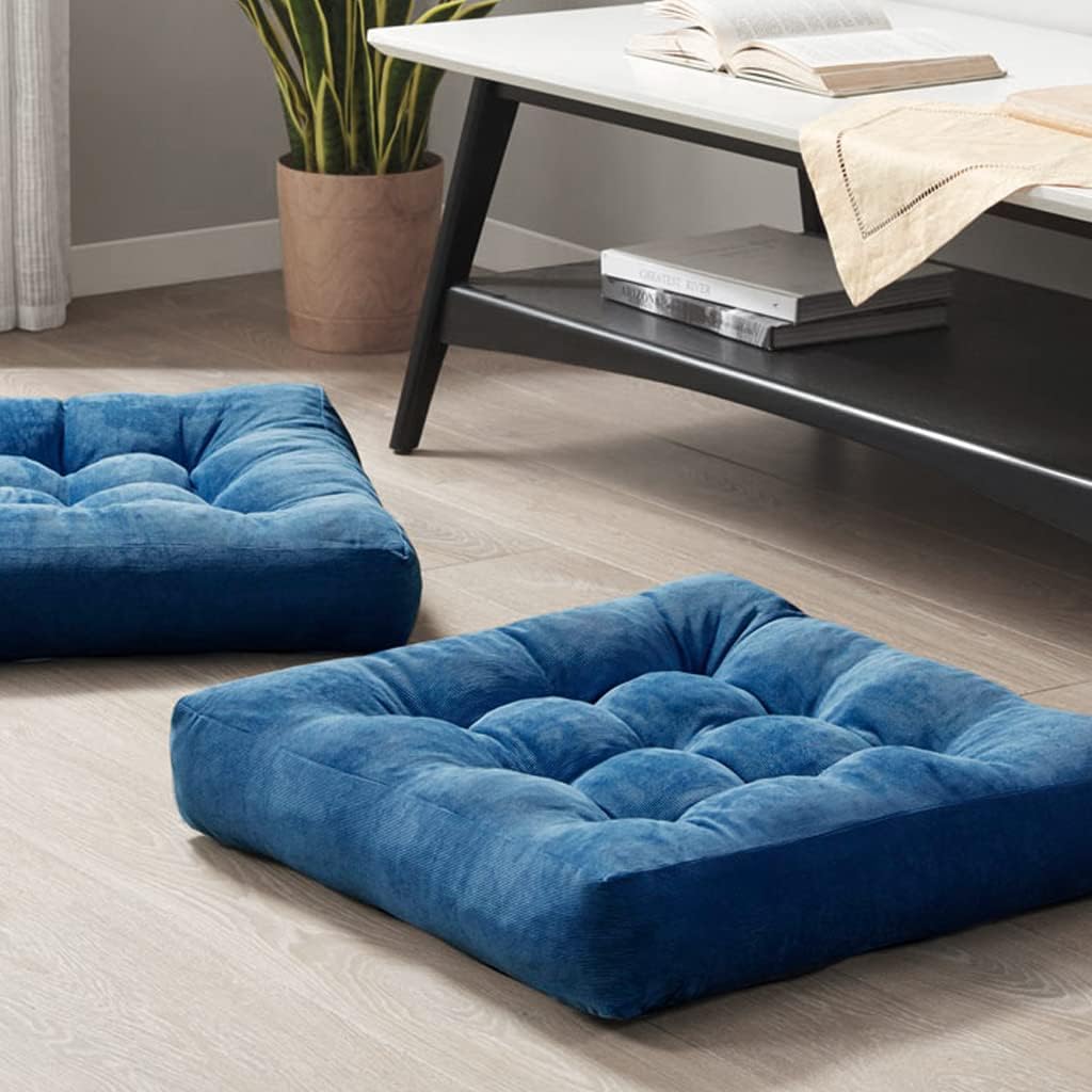 Meditation Floor Pillow Set of 2 for Cozy Seating Experience