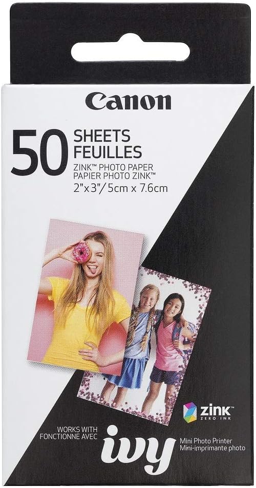 Canon ZINK Photo Paper Pack - 50 Sheets