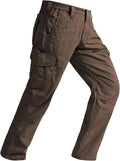 Mens Tactical Pants Ripstop Cargo Work Pants - Durable, Water