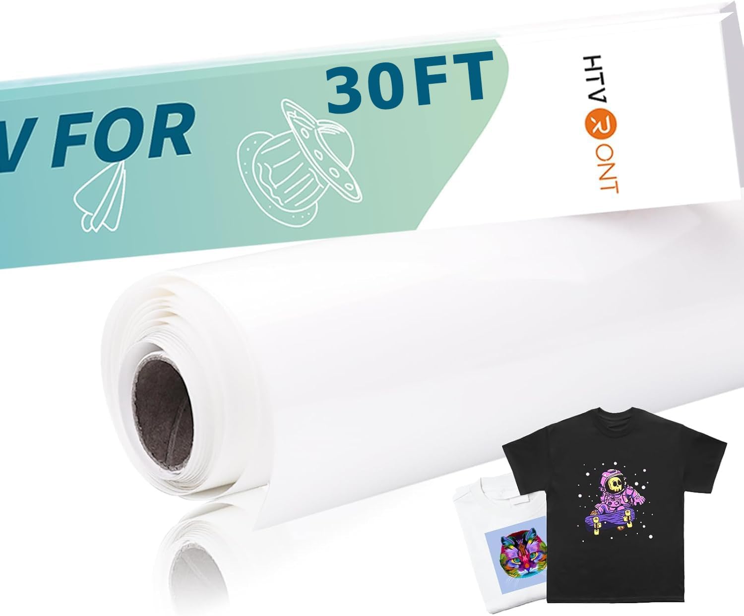 HTVRONT Sublimation HTV for Dark/Light Fabric - 12in x 30ft
