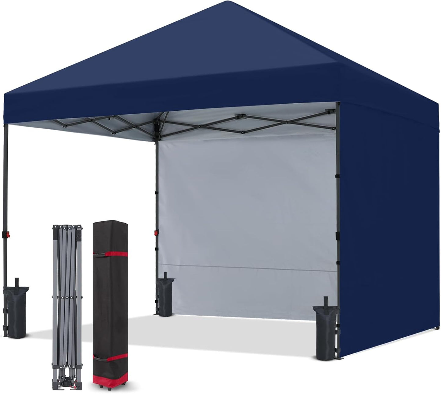 COOSHADE 10x10 Canopy Tent with Sidewalls - Instant Shade