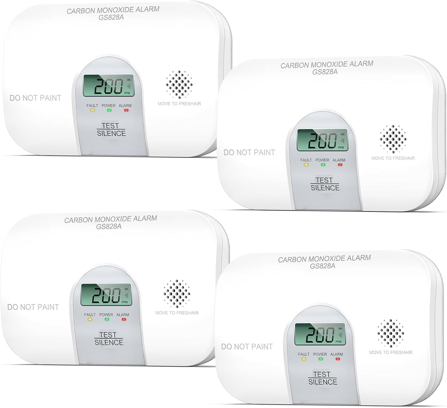 Siterwell Travel Carbon Monoxide Detector with LCD Display