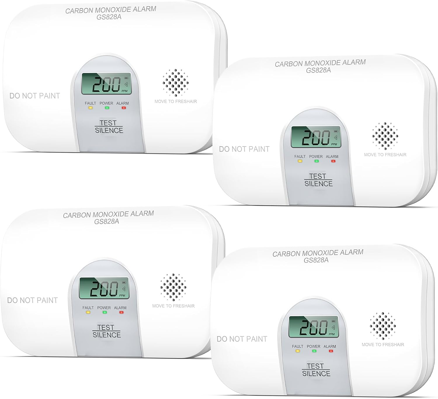 Siterwell Travel Carbon Monoxide Detector with LCD Display