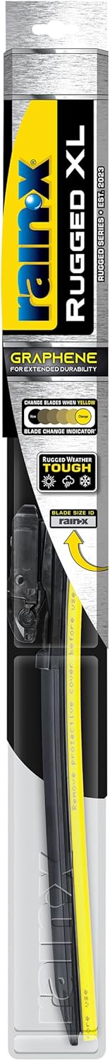 Rain-X Rugged XL Wiper Blade 19in for All Weather Performance