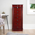 Hives and Honey Noelle Jewelry Armoire with Mirror and Storage