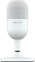 Razer Seiren V3 Mini USB Microphone White - Compact Clear Voice