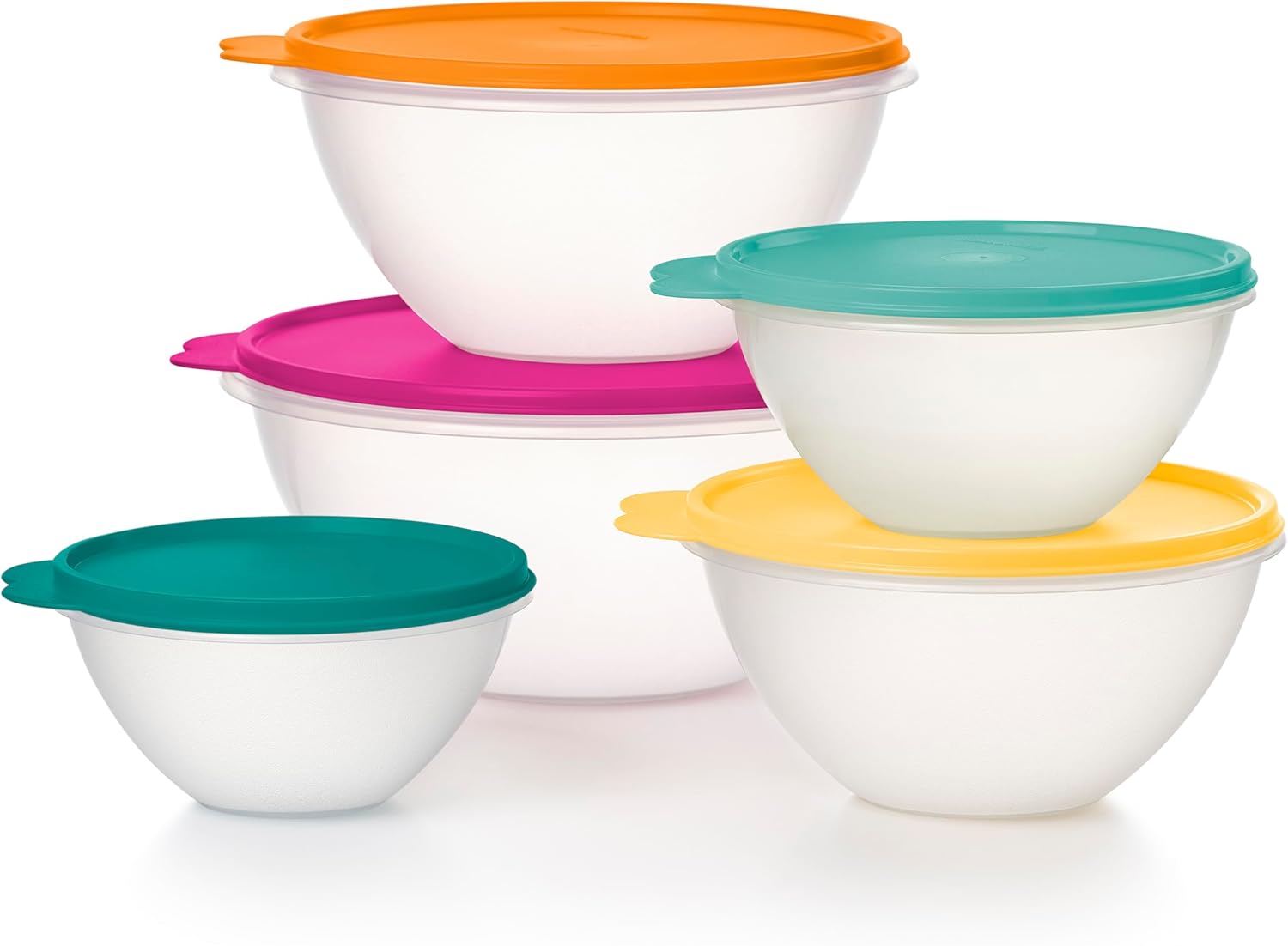 Tupperware Heritage Wonderlier 10 Piece Food Storage Bowl Set