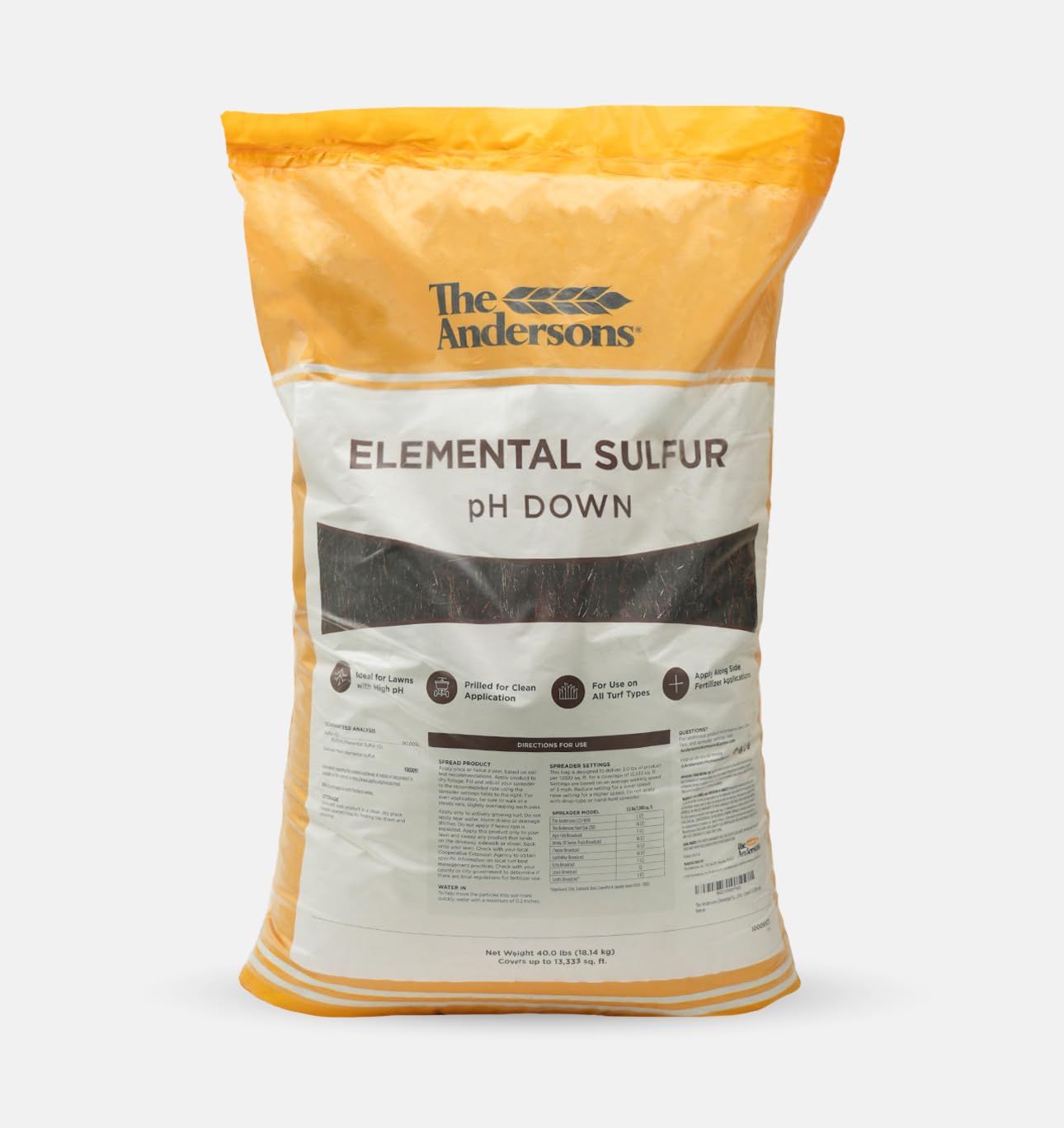 The Andersons Elemental Sulfur pH Down for Healthy Lawns